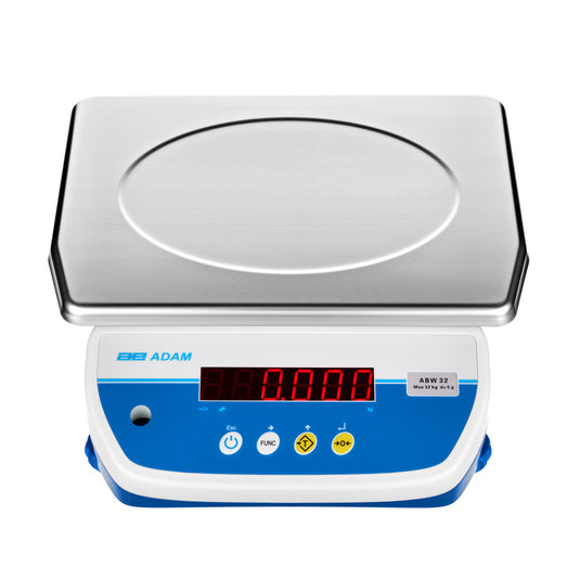 Light Gray Adam Equipment ABW Series Washdown Scales