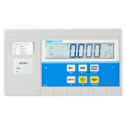 Light Gray Adam Equipment AE Series Weighing Indicators