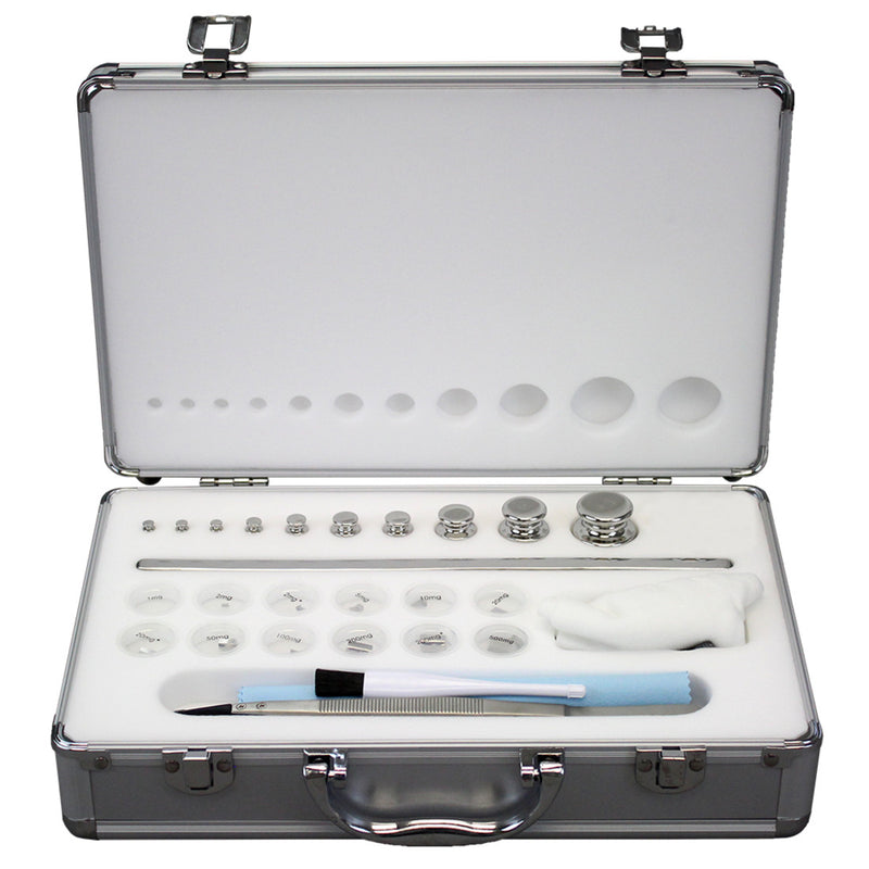 Load image into Gallery viewer, Light Gray Adam Equipment E2 OIML Weight Sets
