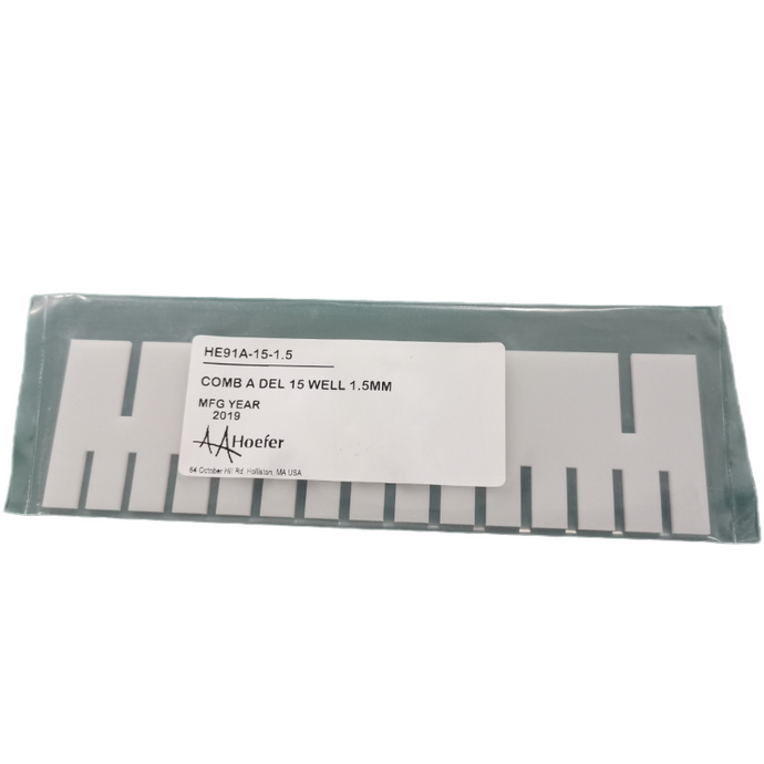 Gray Hoefer HE99X Combs – Gel Casting Combs for HE99X Horizontal Electrophoresis Systems