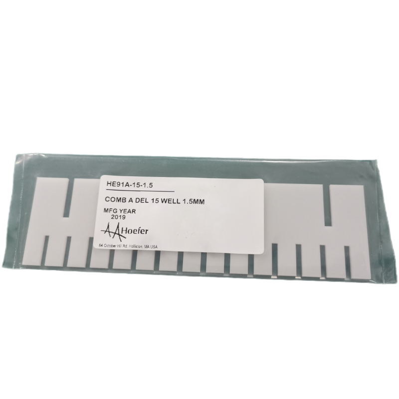 Load image into Gallery viewer, Gray Hoefer HE99X Combs – Gel Casting Combs for HE99X Horizontal Electrophoresis Systems
