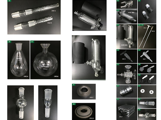Load image into Gallery viewer, Dark Slate Gray Yamato Rotary Evaporator System – RE202 with Bath &amp; Glassware, 115V
