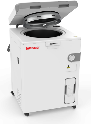 Load image into Gallery viewer, Light Gray Tuttnauer LabSci Vertical Laboratory Autoclaves
