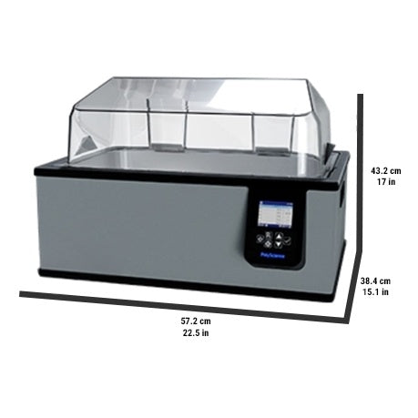 Slate Gray Polyscience WBE Series Digital Water Baths