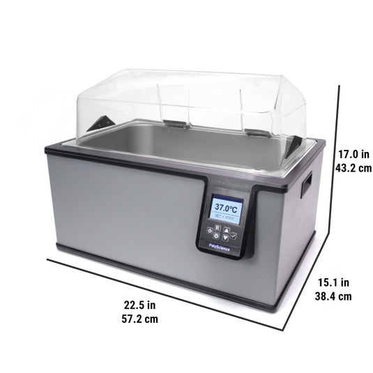 Light Slate Gray Polyscience WBE Series Digital Water Baths