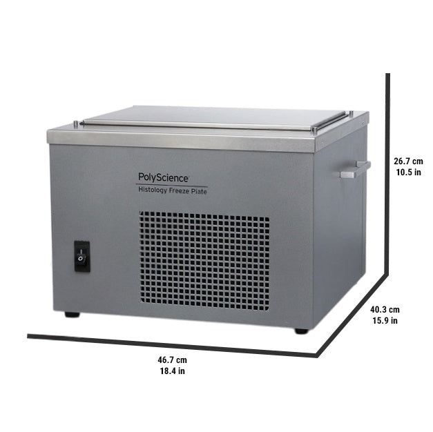 Load image into Gallery viewer, Slate Gray Polyscience HPLAT-30-A11B Histology Freeze Plate (Fixed at -34.4°C), 120V, 60Hz
