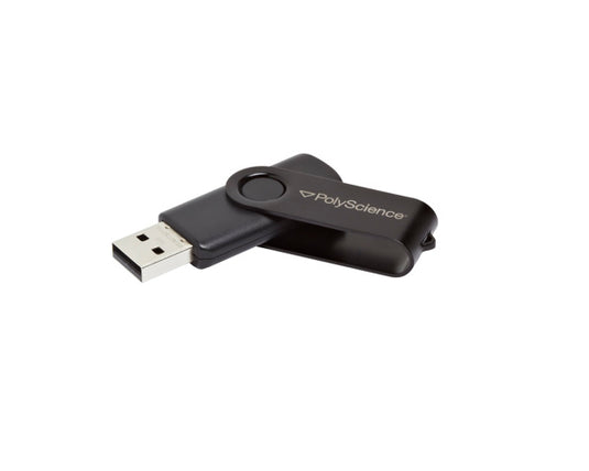 Dark Slate Gray Polyscience Flash Drive, PolyScience-branded, 2 GB
