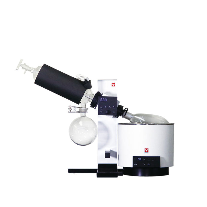 Light Gray Yamato Rotary Evaporator System – RE202 with Bath & Glassware, 115V