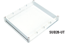 Lavender Hoefer Running Trays – For HE33, SUB Series Horizontal Electrophoresis Systems