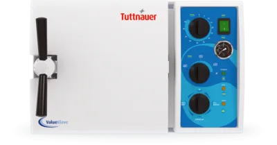 Dark Cyan Tuttnauer Valueklave 1730 Manual Autoclave